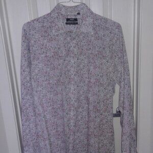 Mexx mens floral long sleeve shirt